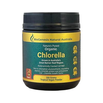 BioGenesis Natural Australia (Travel Friendly) Organic Chlorella Tropical Powder 200g